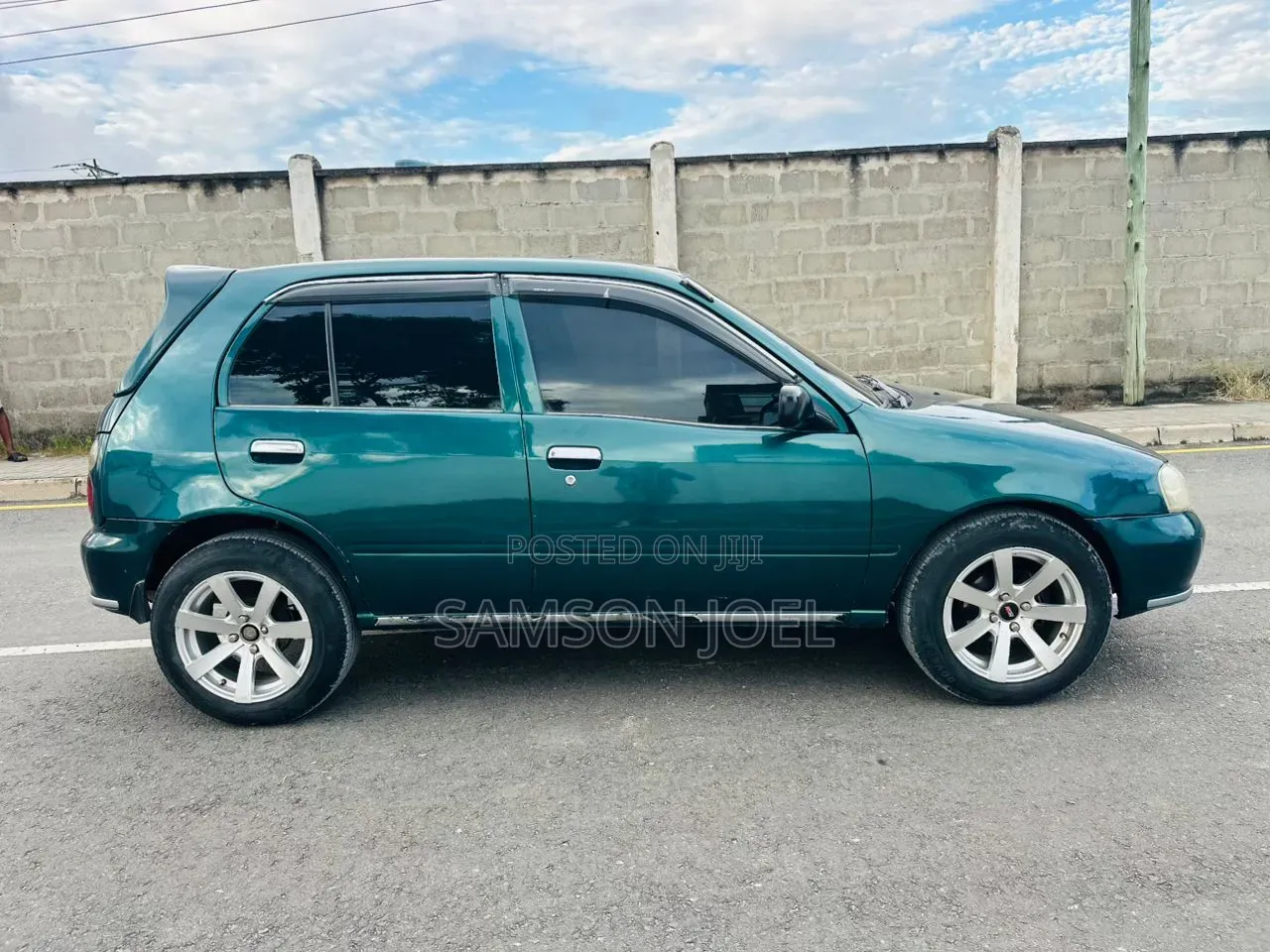Toyota Starlet 1998 Green