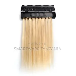 Clip-in Straight Wig Hair Extension Wide Comb Holder