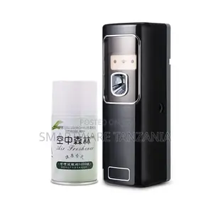Automatic Aerosol Dispenser Black With Air Freshener Refill