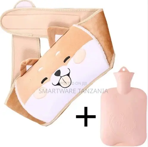 Hot Water Bottle Belt, 1l Wrap Around Hot Water Bottle Set With Cover