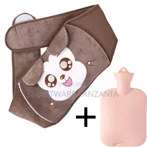 Panda Hot Water Bottle and Velcro Waist Belt Cover Set