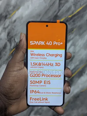 New Tecno Spark 40 Pro+ 256 GB