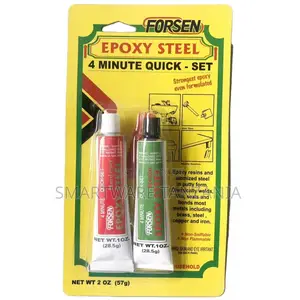 Forsen Epoxy Steel 4 Minute Quick-Set Ab Adhesive 57g