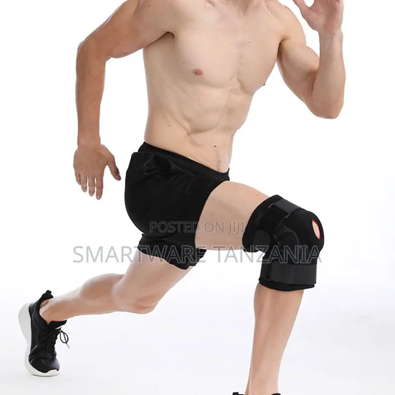 Hinged Knee Brace for Running Sports Support Open Patella