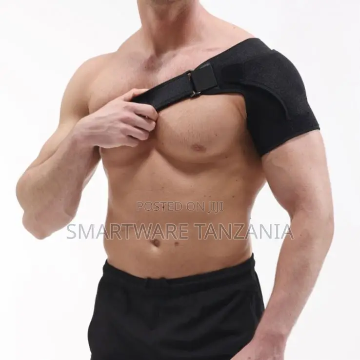 Single Shoulder Brace Adjustable Neoprene Compression Wrap