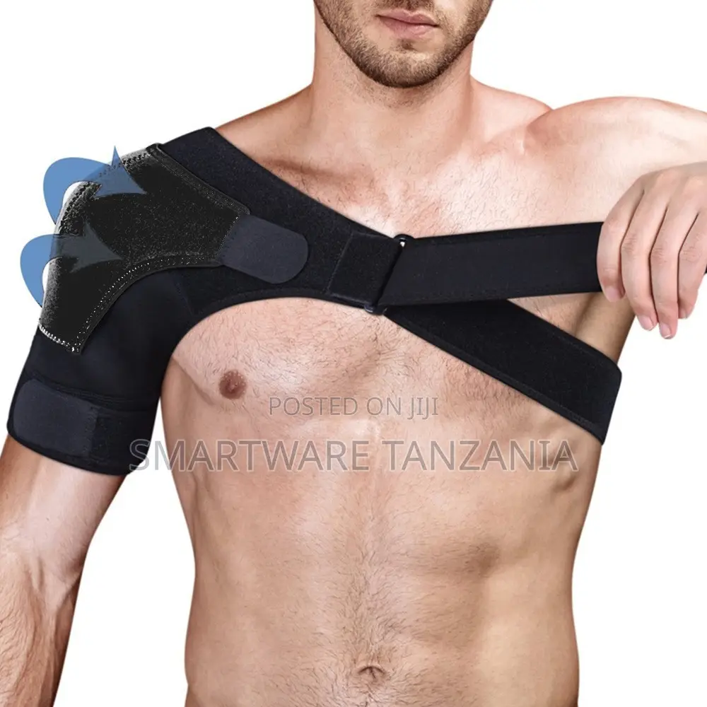 Shoulder Stabilizer Brace Neoprene Wrap Cross Chest Strap