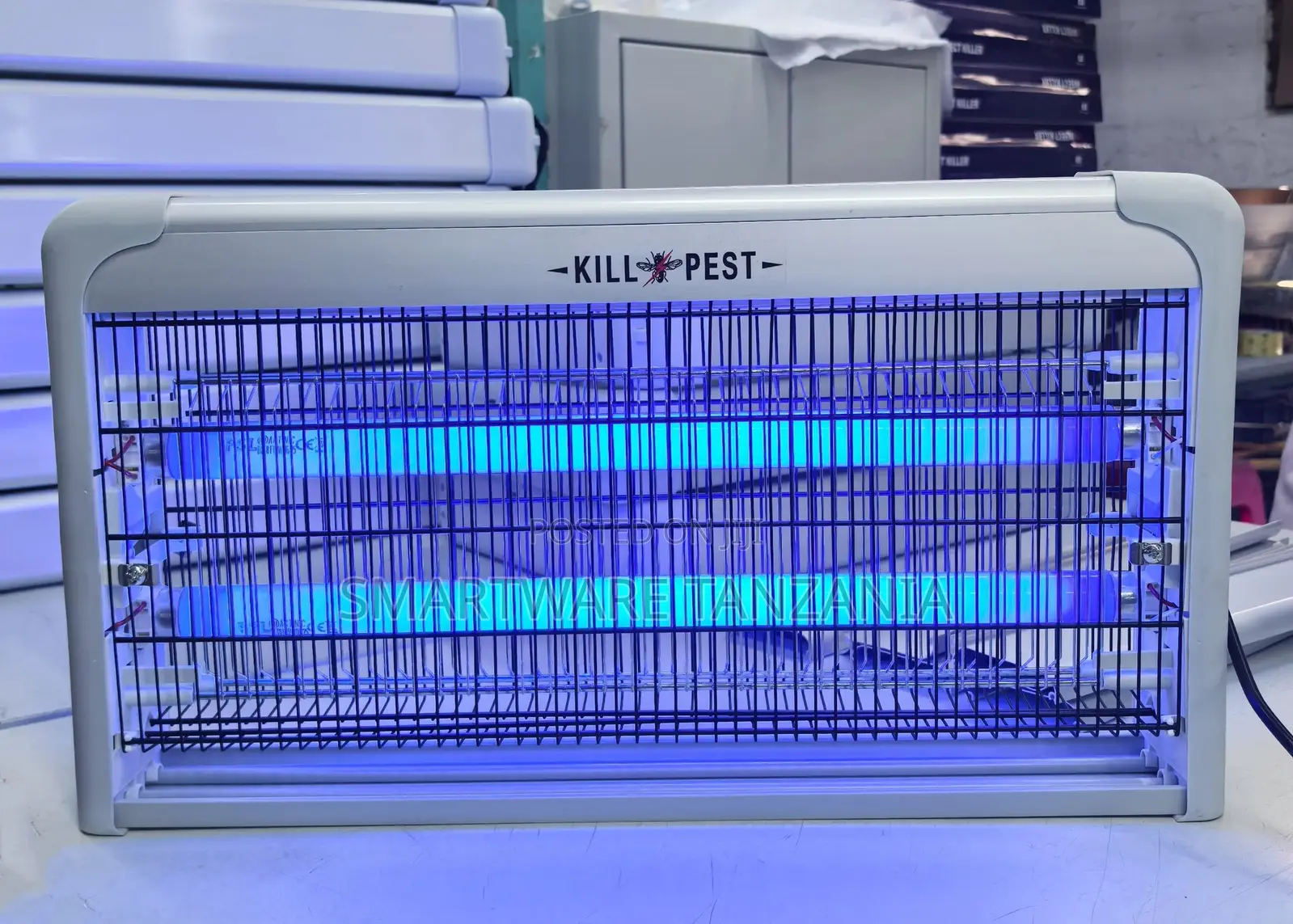 Kill Pest Uv Bug Zapper Flat Panel Insect Killer Blue Light
