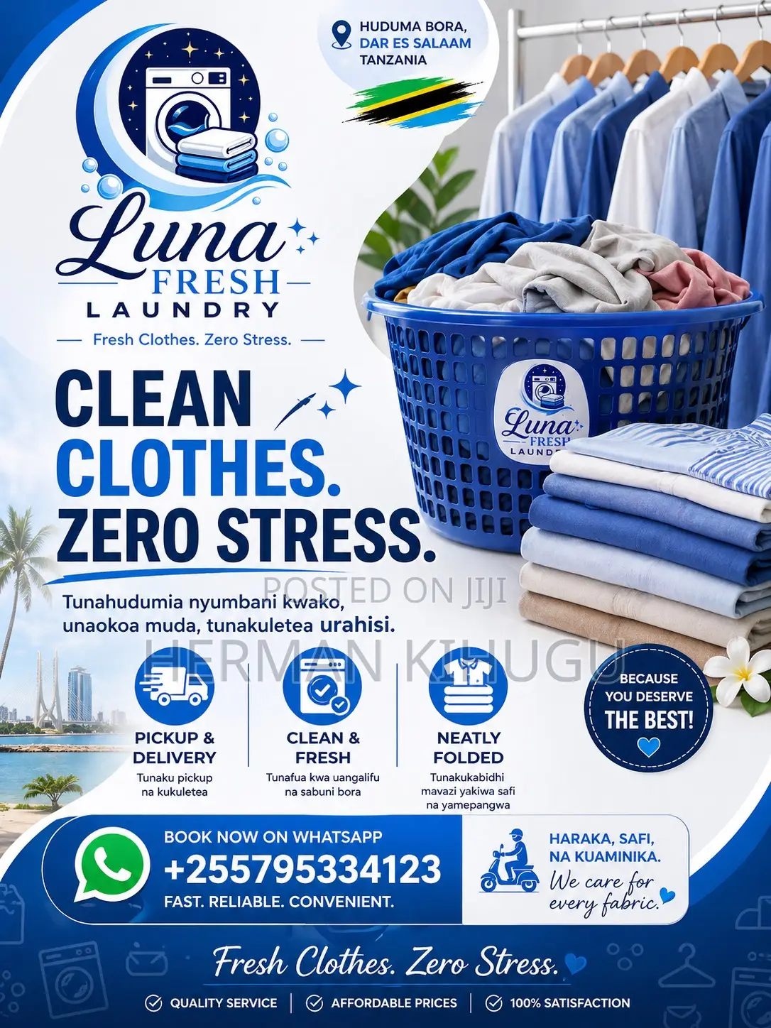 Laundry Service (Huduma Ya Kufua )