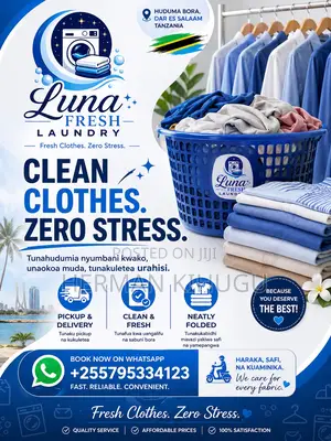 Laundry Service (Huduma Ya Kufua )