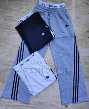 Dress Pants or Suruali Za Tracks Balenciaga Adidas Ck Miumiu Alo Brand
