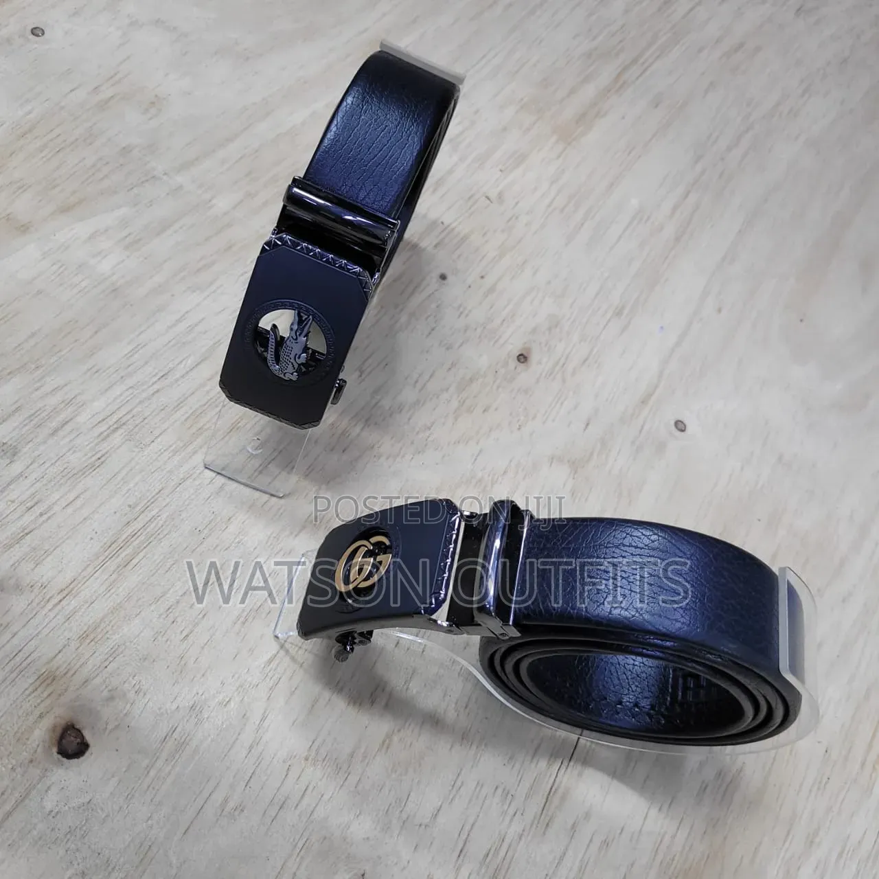 Dress Belts or Mikanda Ya Kuvaa Ya Ngozi or Leather Materials Original
