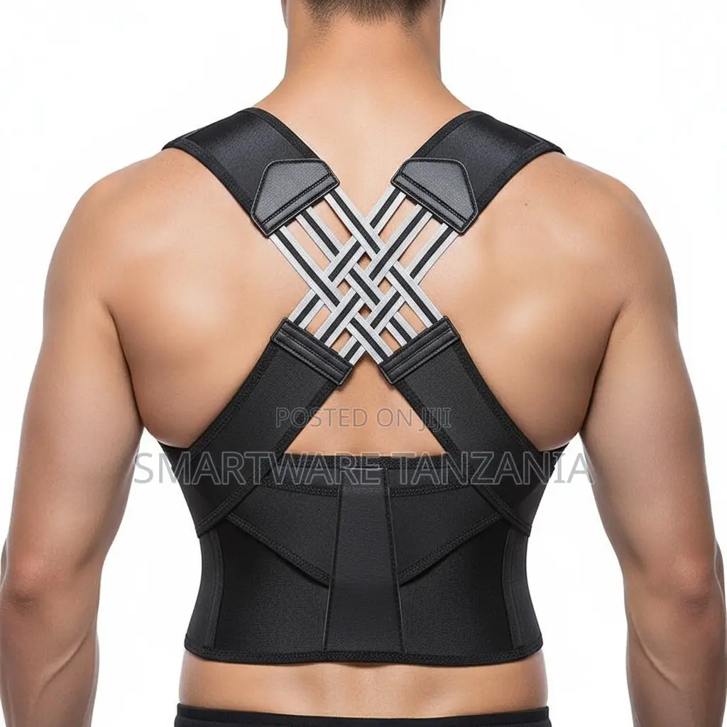 Back Posture Corrector Cross Strap Shoulder Brace For Men