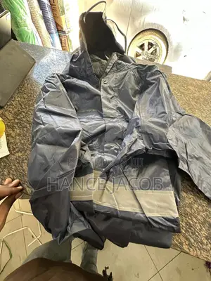 Rain Coat Dark Blue