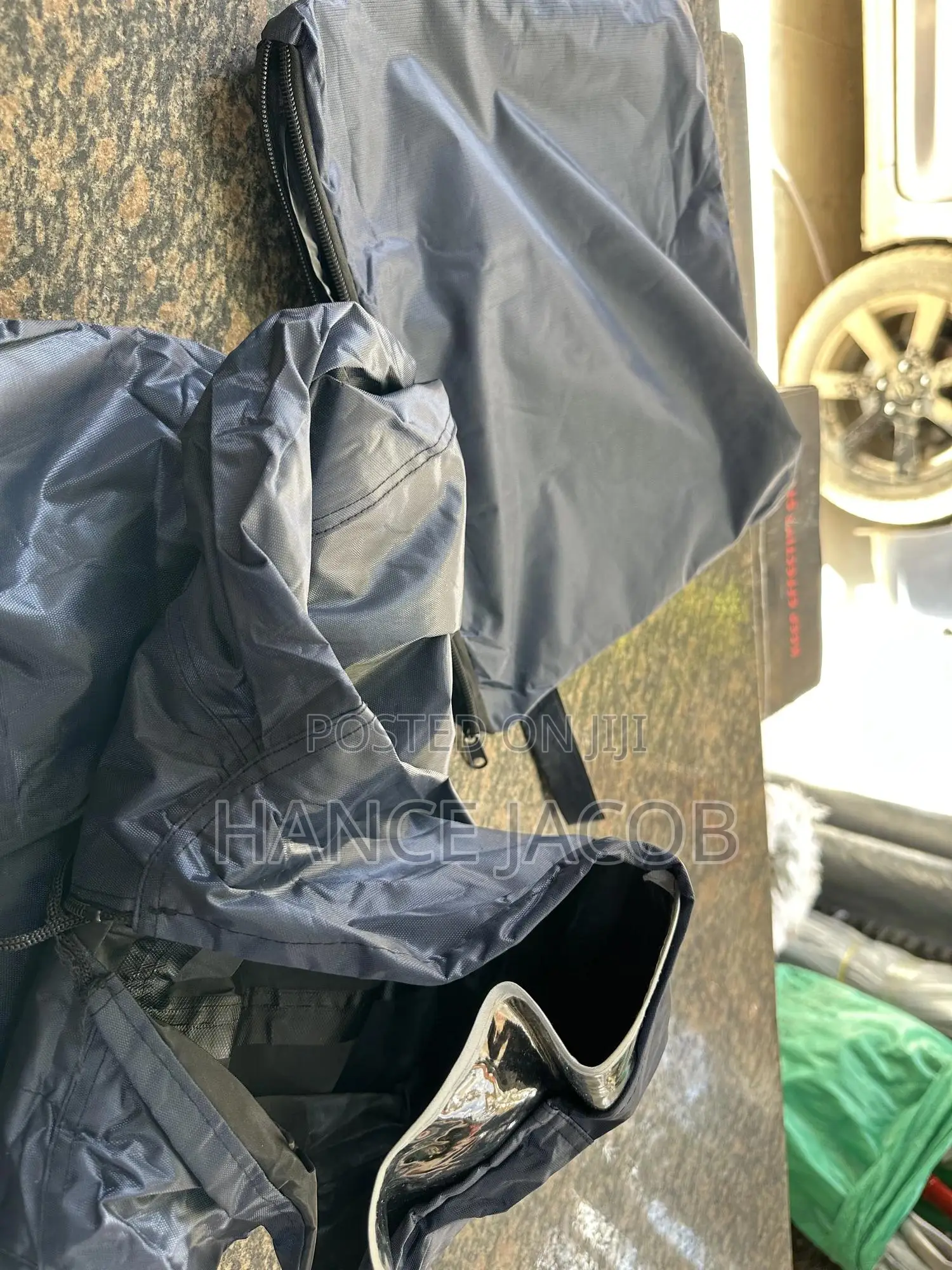 Rain Coat Dark Blue