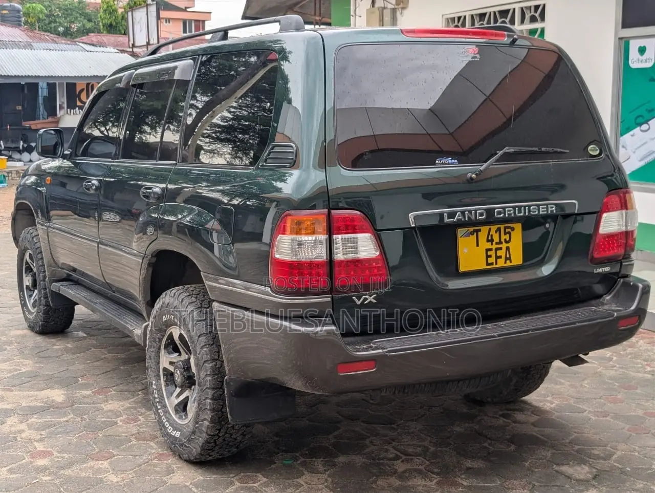 Toyota Land Cruiser 2006 Green