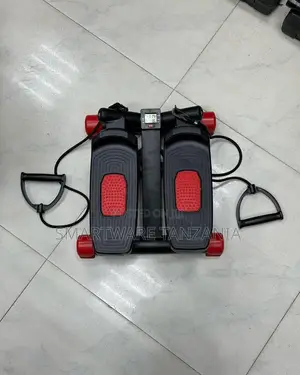 Compact Mini Stepper Exercise Machine Lcd Screen Bands Home