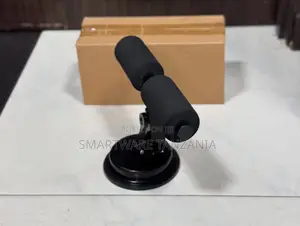 Sit Up Bar Suction Cup Base Adjustable Foam Handle Home Gym