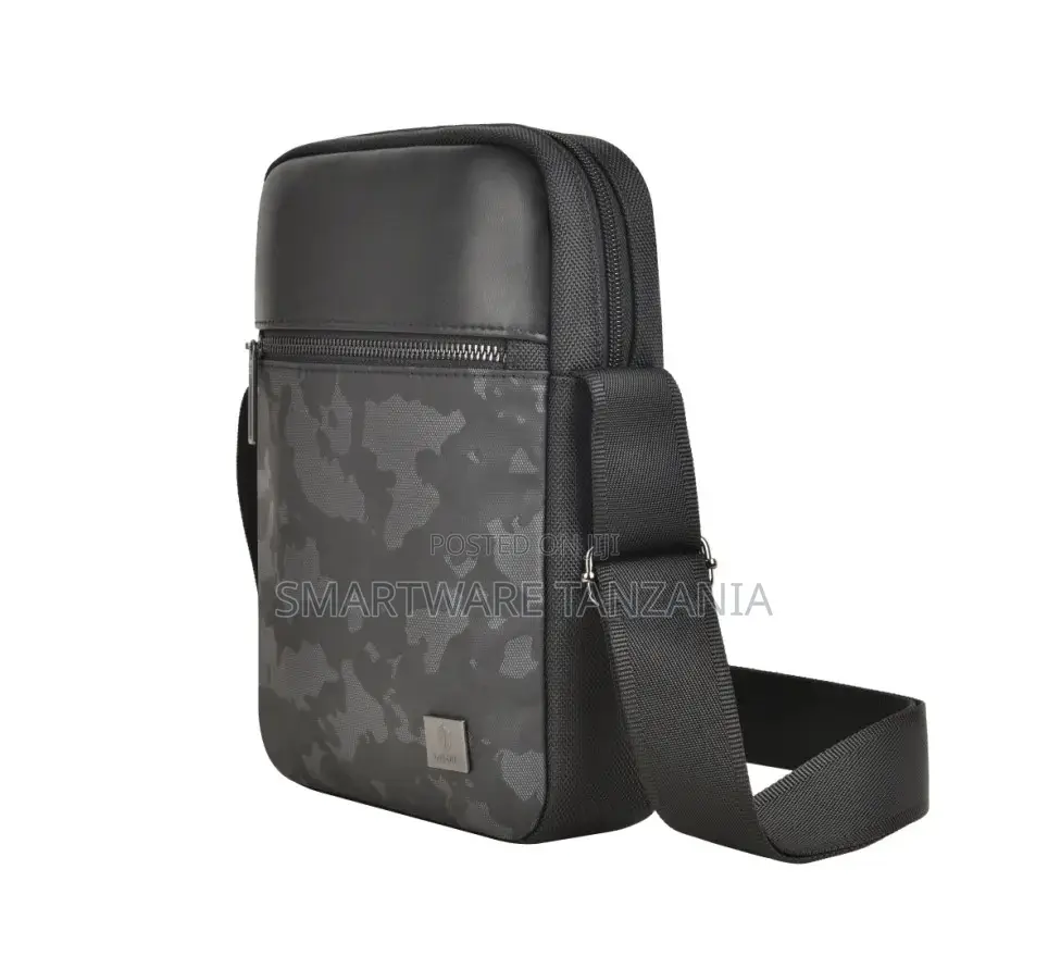 Wiwu Camo Crossbody Bag Leather Pu Messenger Shoulder Bag