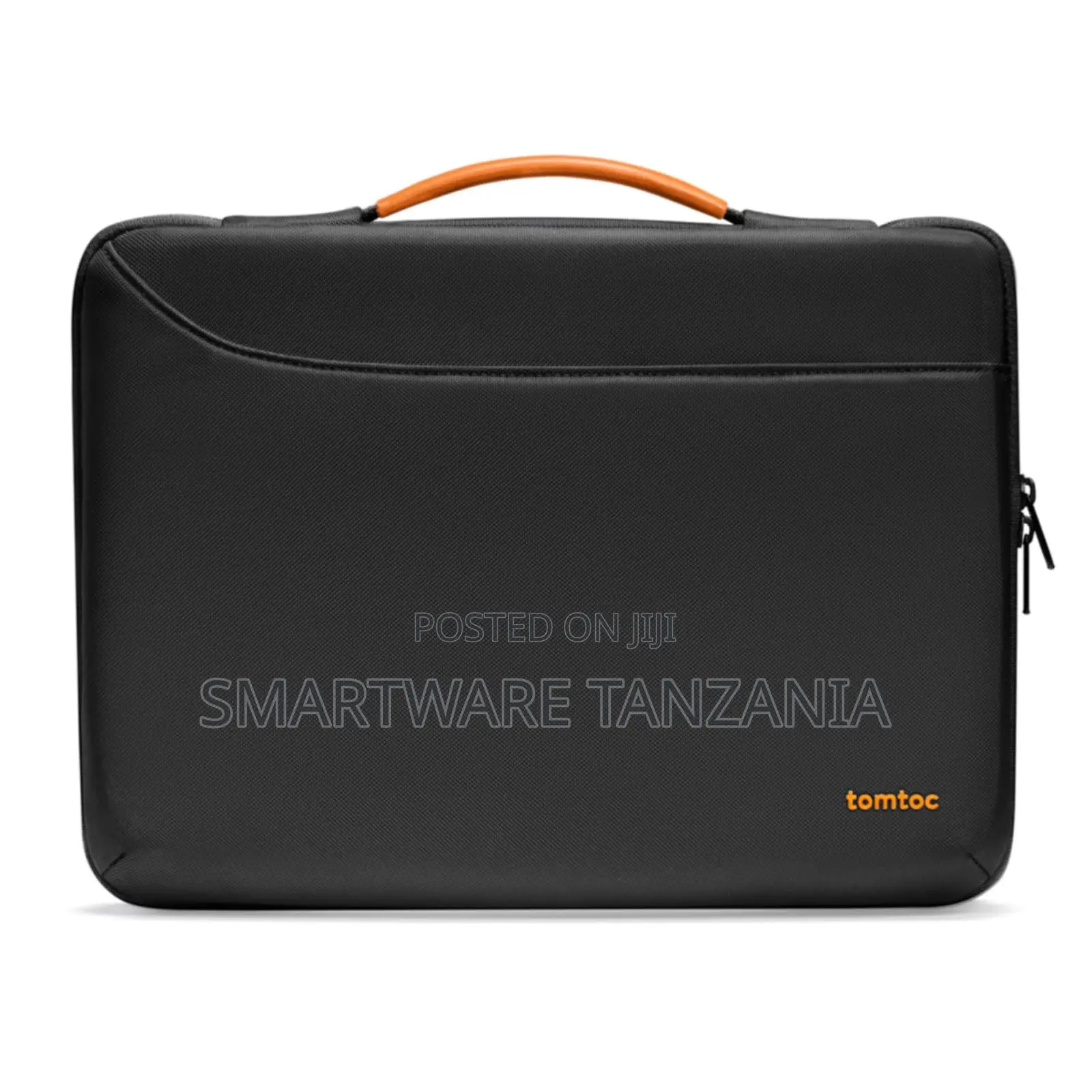 Tomtoc Laptop Briefcase Bag 14 16 Inch Navy Blue Tan Handle