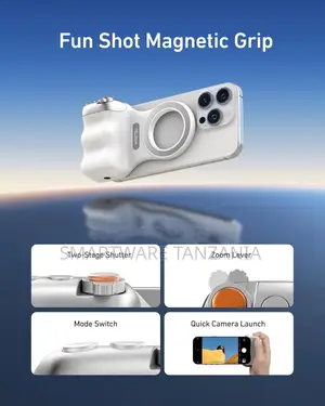 Telesin Fun Shot Magnetic Grip 10m Remote Ergonomic Design