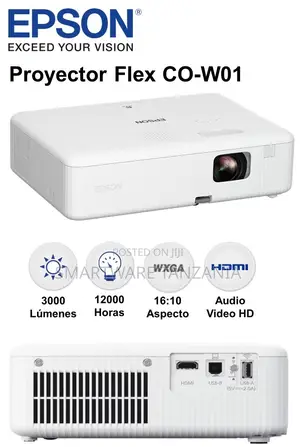 Epson Epiqvision Flex Co-w01 1080p Portable 3lcd Projector
