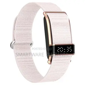 Porodo Trackfit Pro Smart Fitness Bracelet Ip68 Pink Nylon