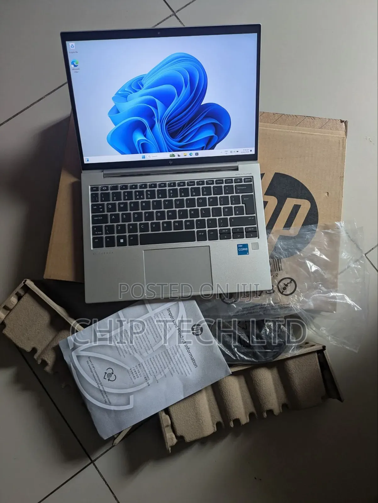 New Laptop HP EliteBook 830 G9 16GB Intel Core i7 SSD 512GB