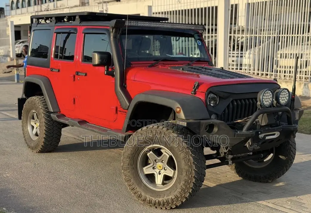 Jeep Wrangler 2017 Red