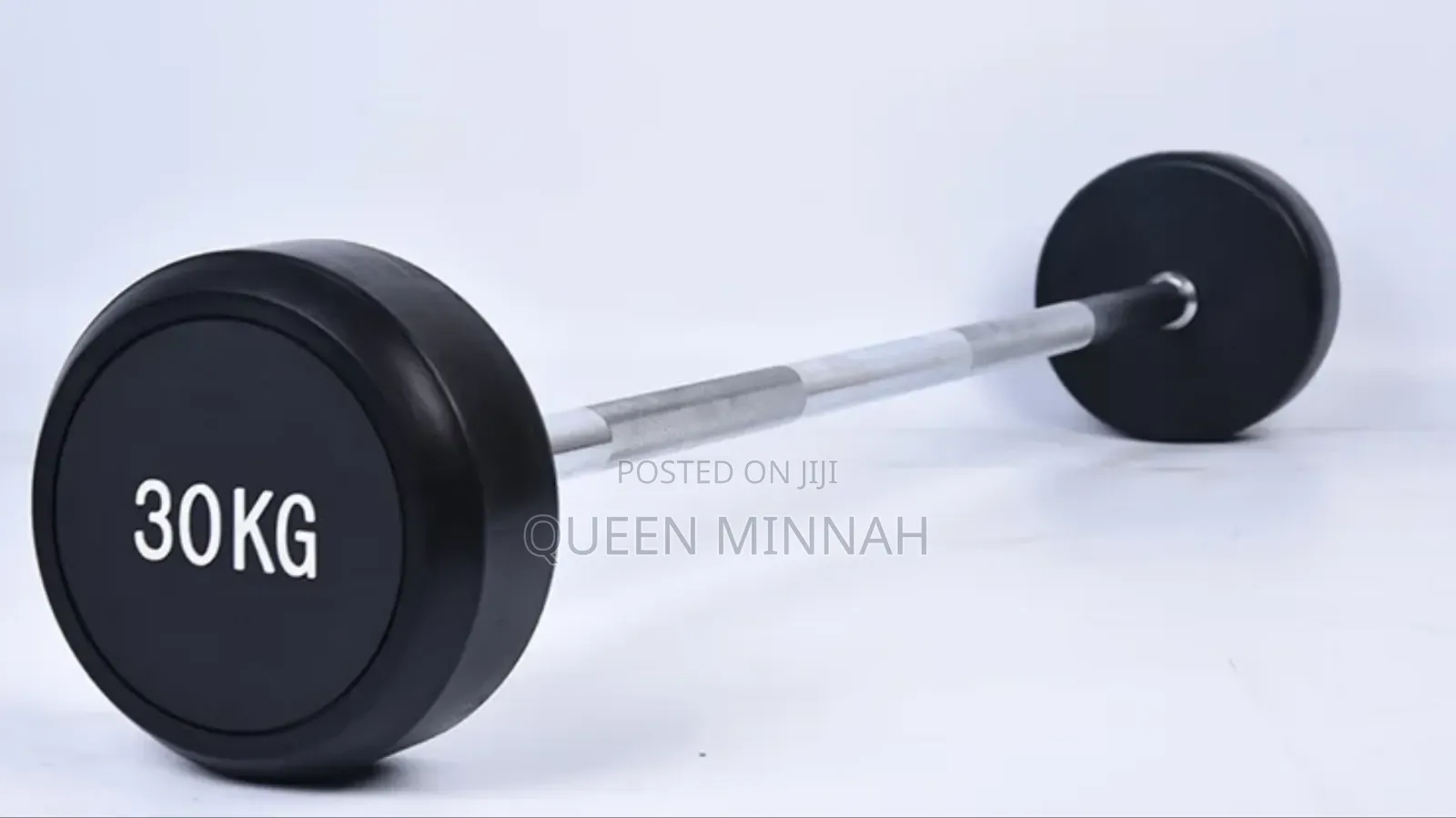 30kg Weight Barbell/Fixed Rubber Barbell