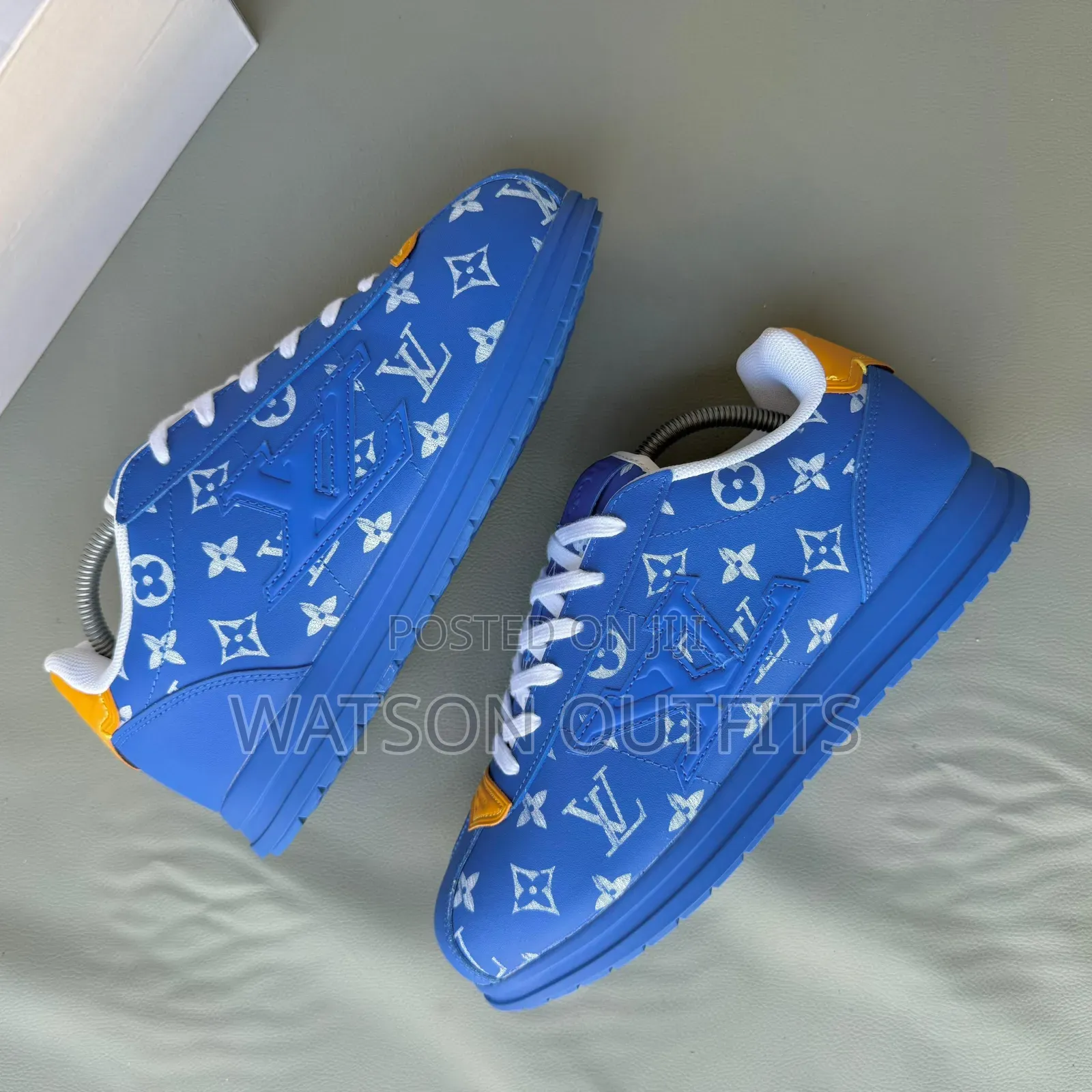Men's Leather Shoes or Footwears Lv or Louis Vuitton Amazingly Branded