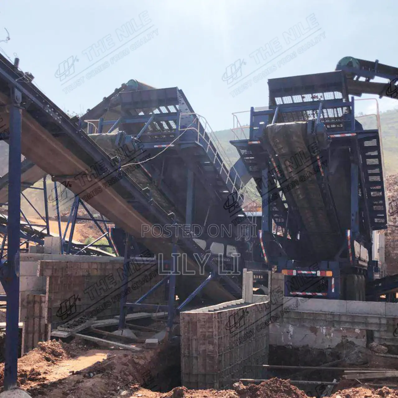 High Performance Crushing Line Heavy Duty Rock Ore Crushing Processing