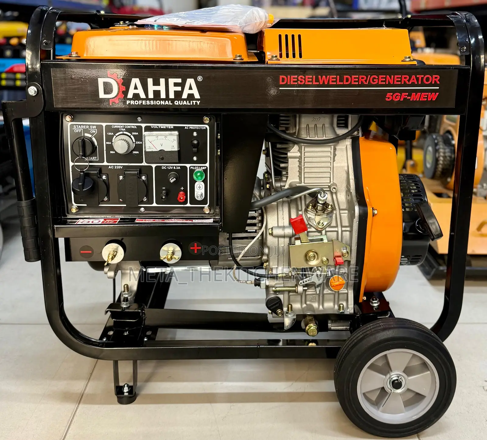 Dahfa Diesel Welding Generator 7.5kva 5gf-Mew