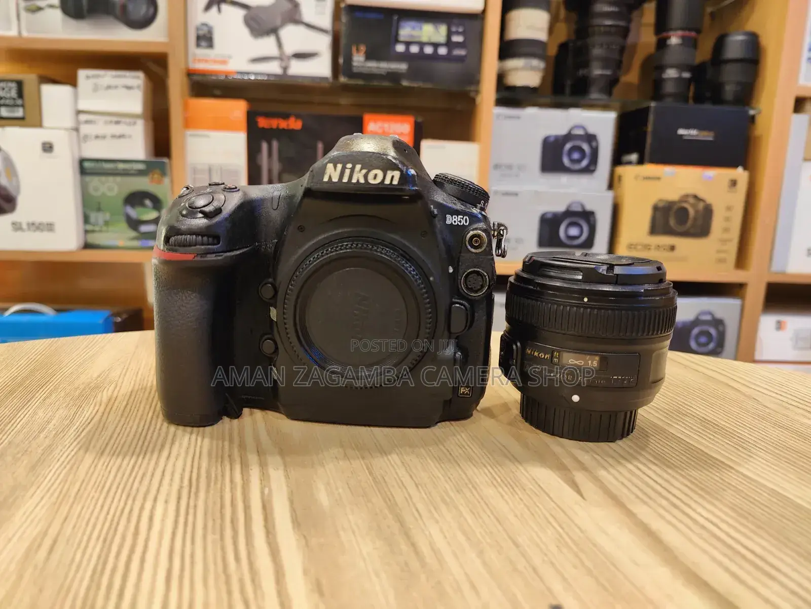 Nikoni D850 With 50mm Battery 3 Na Charger