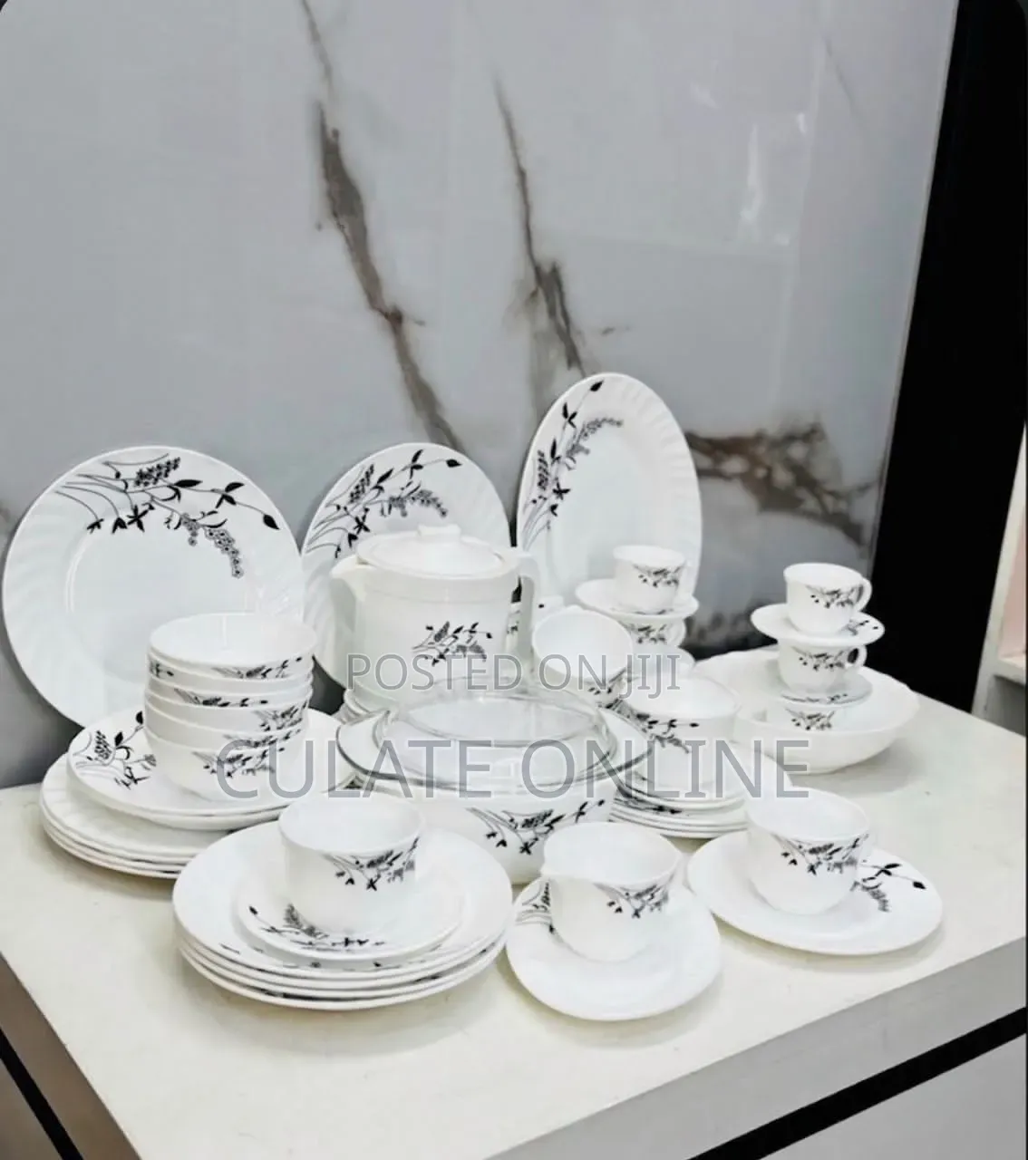 58pcs Luminarc Dinner Set