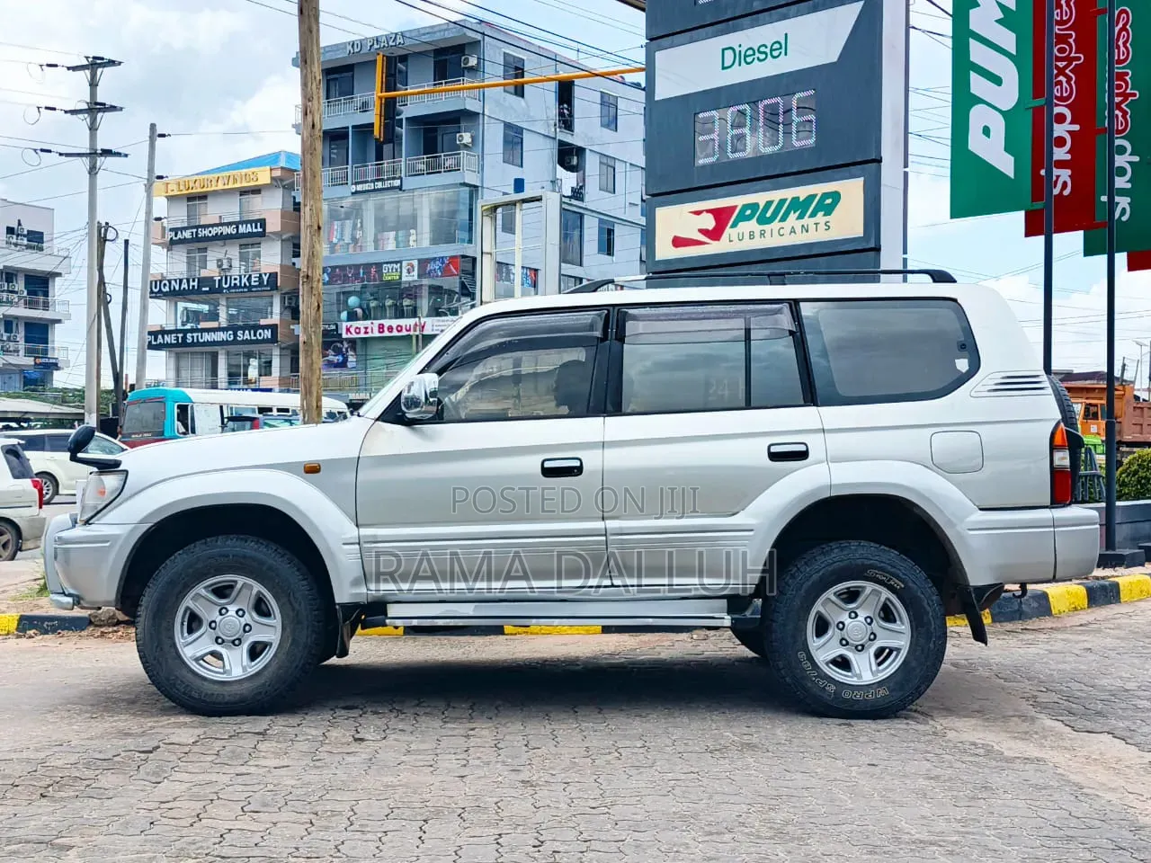 Toyota Land Cruiser Prado 2000 Silver