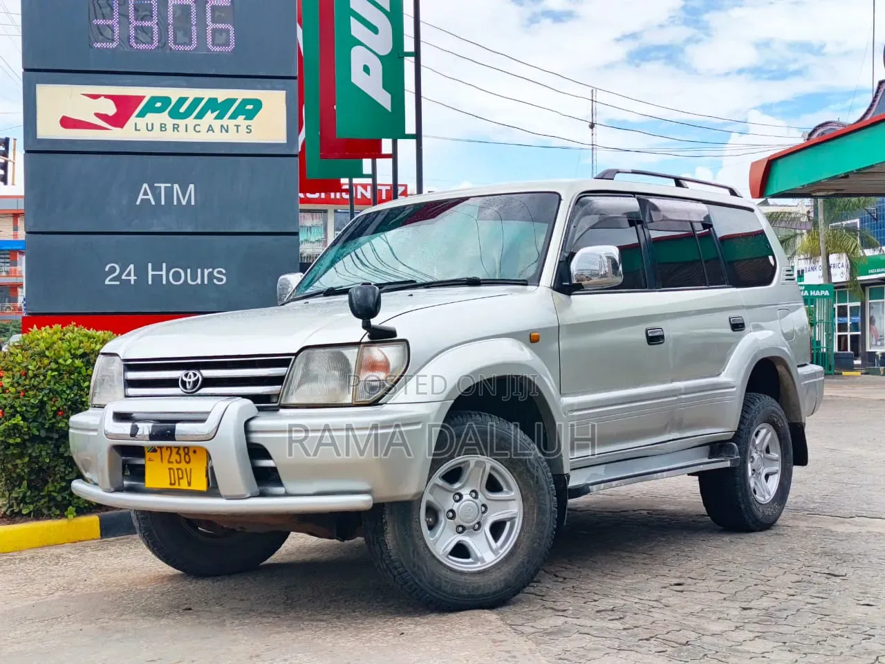 Toyota Land Cruiser Prado 2000 Silver