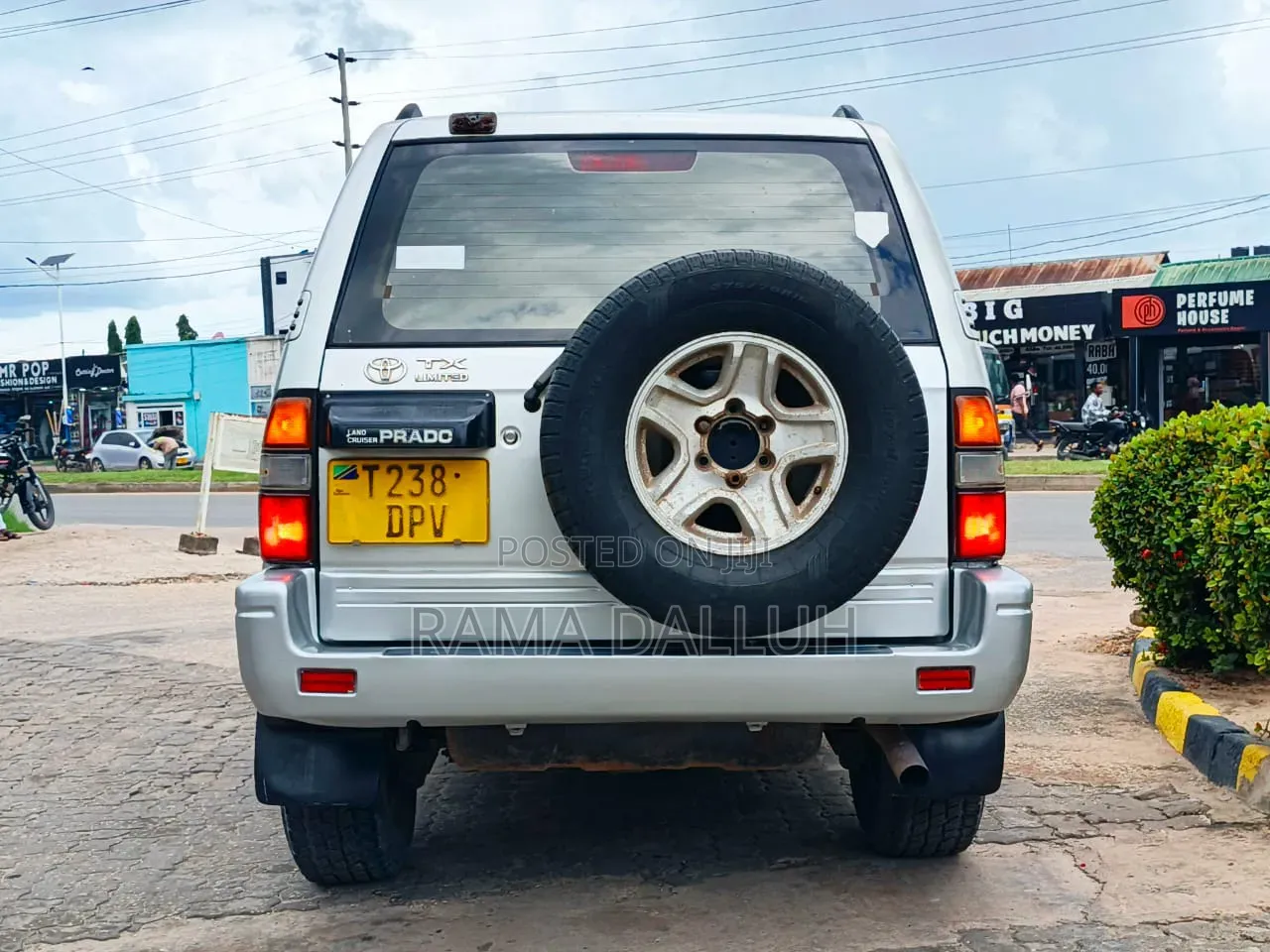 Toyota Land Cruiser Prado 2000 Silver