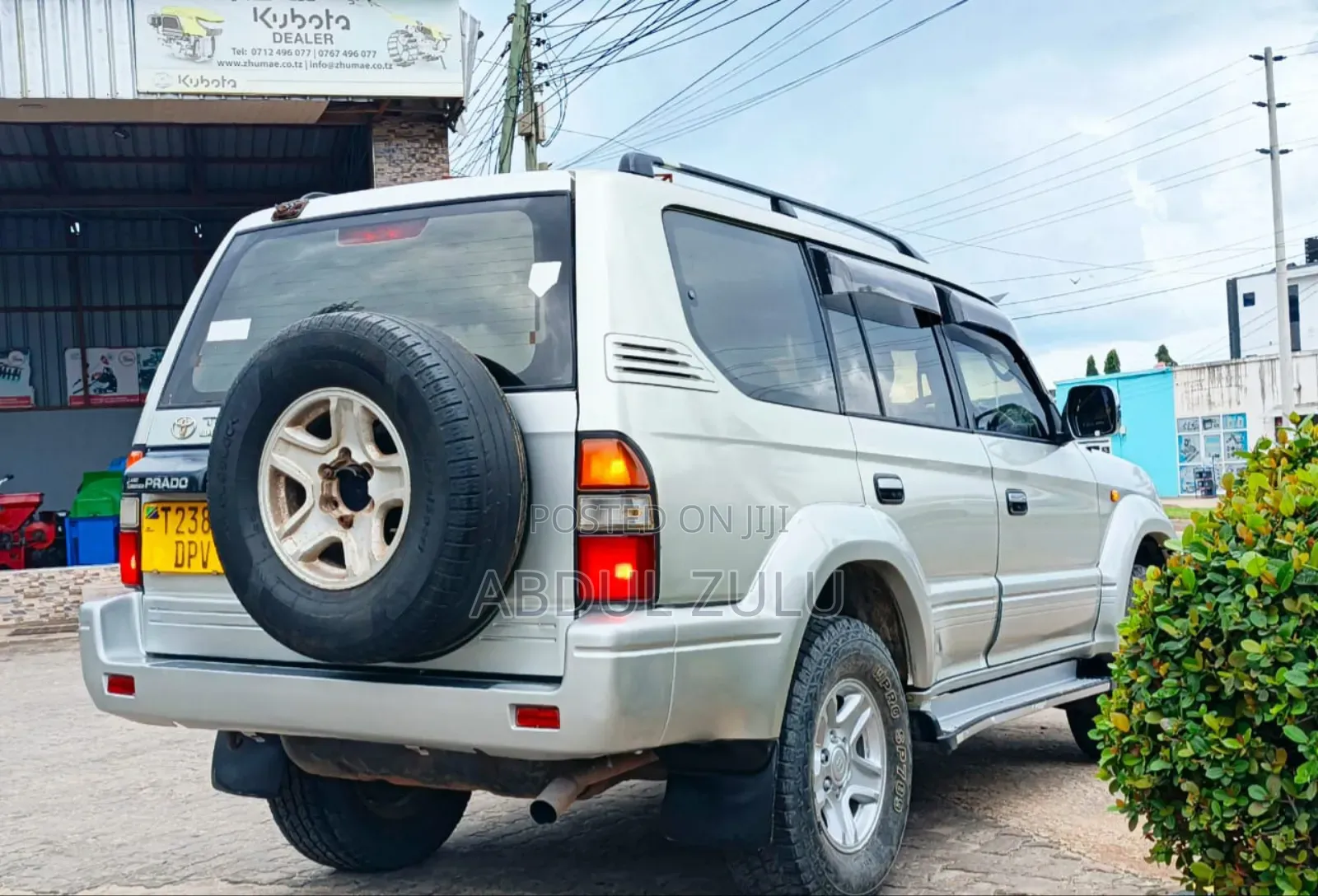 Toyota Land Cruiser Prado 2000 Silver
