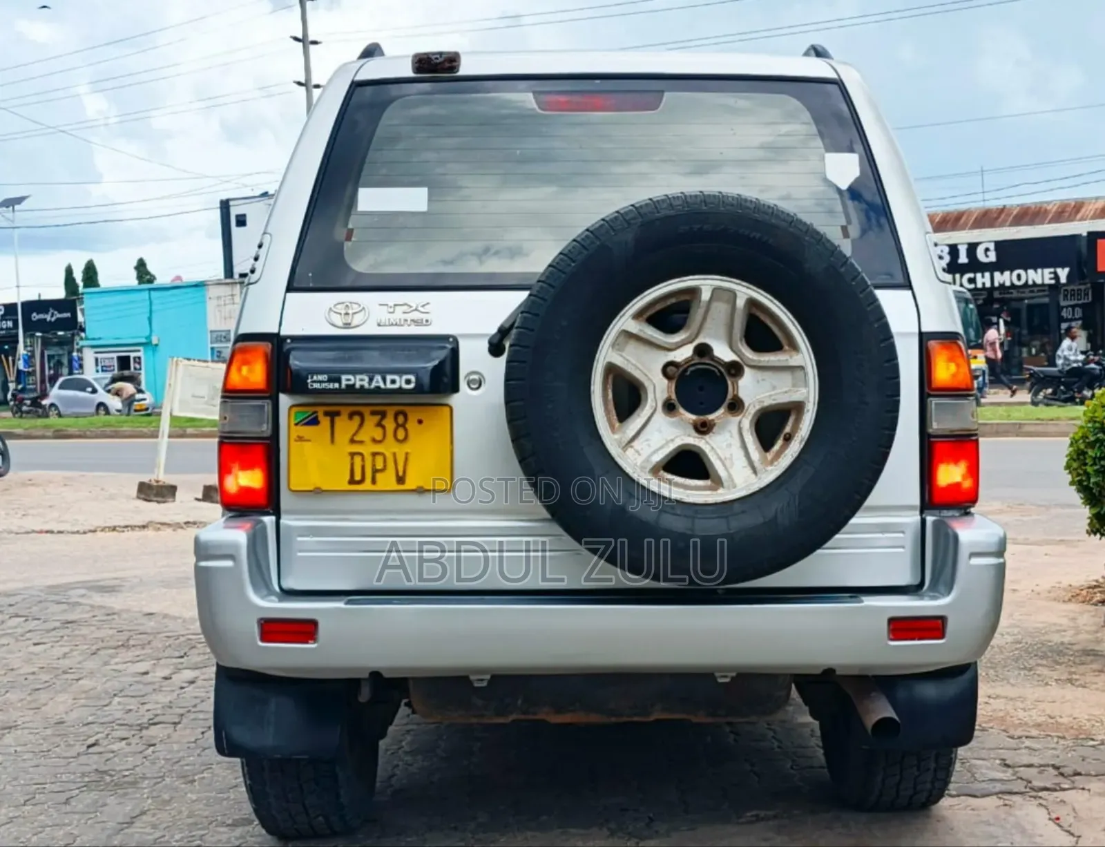 Toyota Land Cruiser Prado 2000 Silver