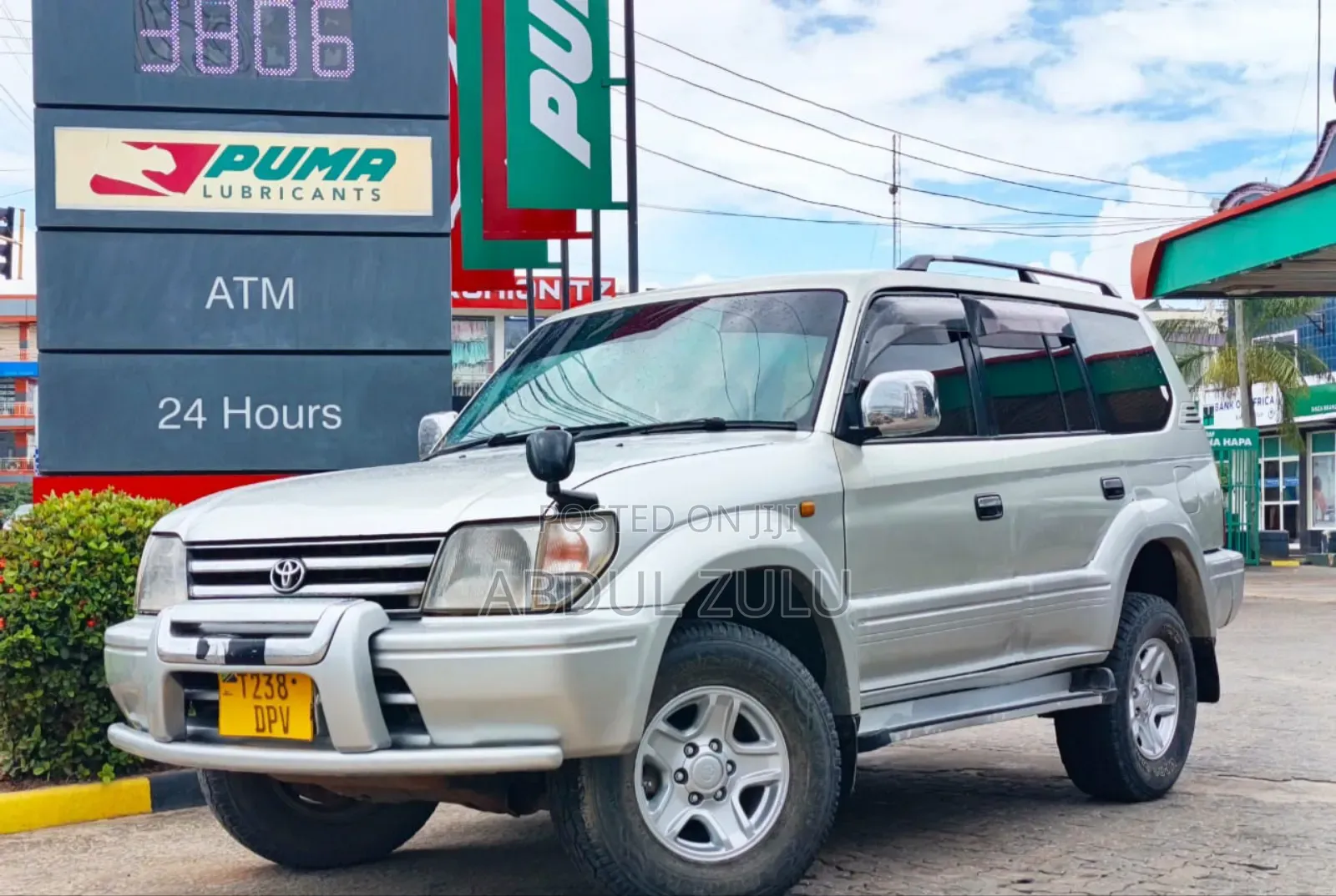 Toyota Land Cruiser Prado 2000 Silver