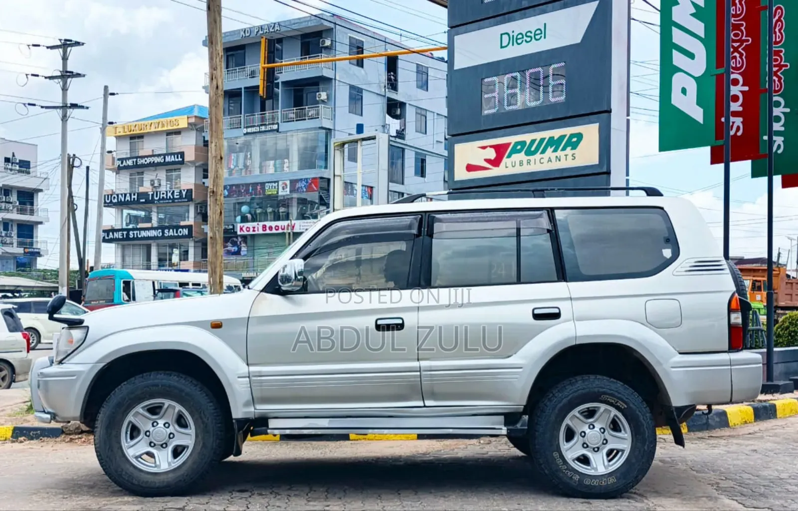 Toyota Land Cruiser Prado 2000 Silver