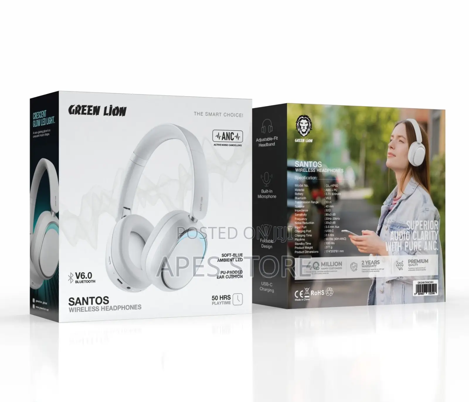 Greenlion Santos Wireless Headphones