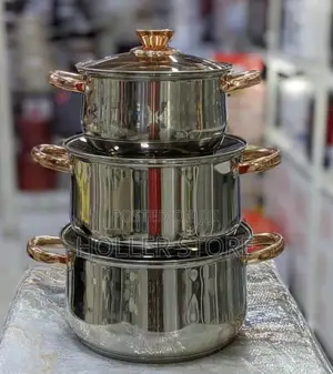 Induction Cooker Sufuria Set ( 3 Pieces )
