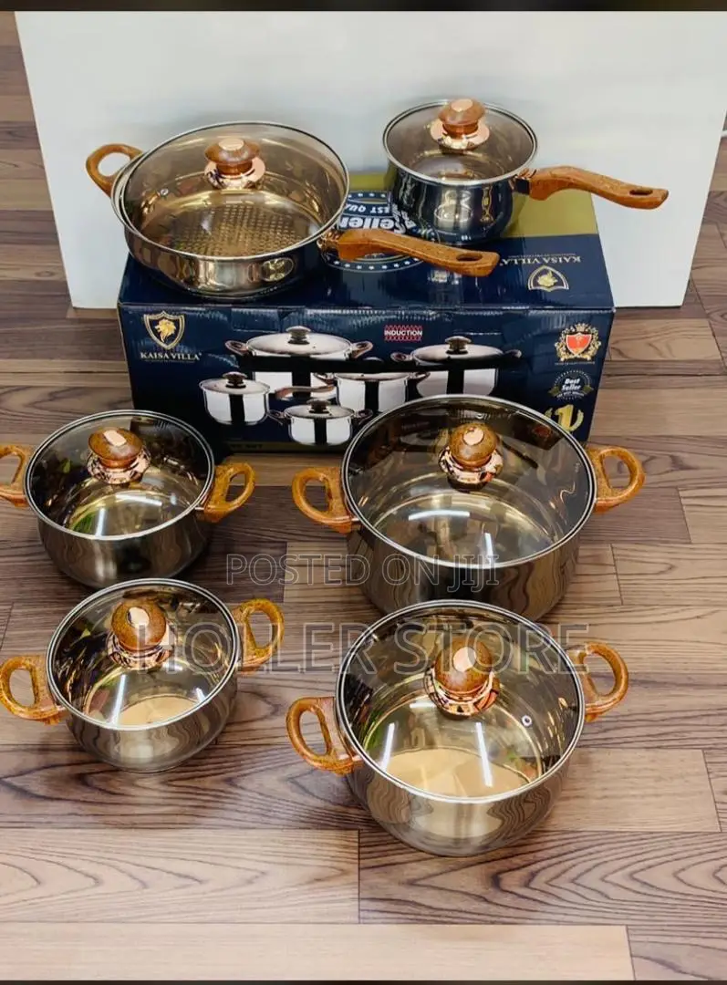 Kaisavila Small Set Sufuria ( 6 Pieces)