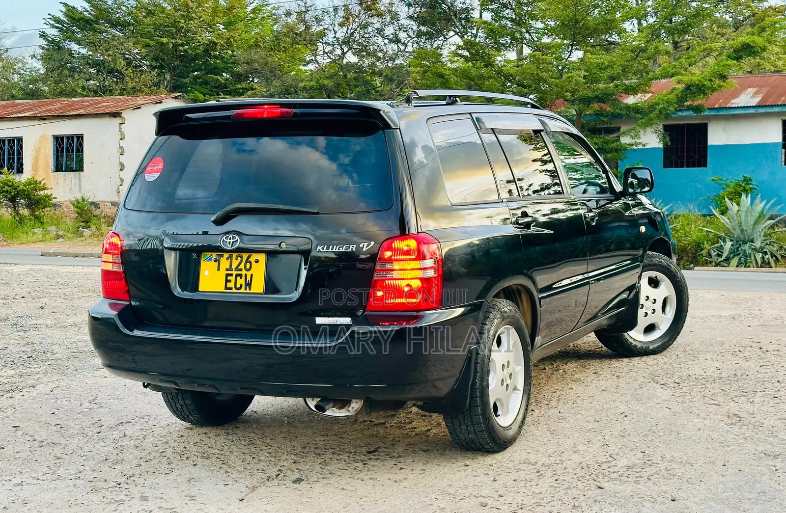 Toyota Kluger 2001 Black