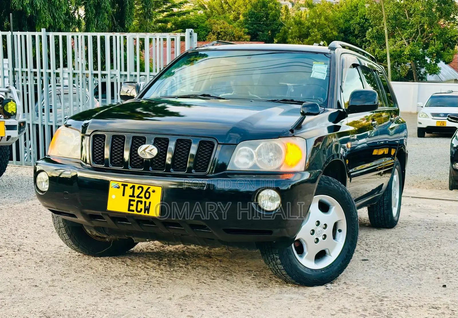Toyota Kluger 2001 Black