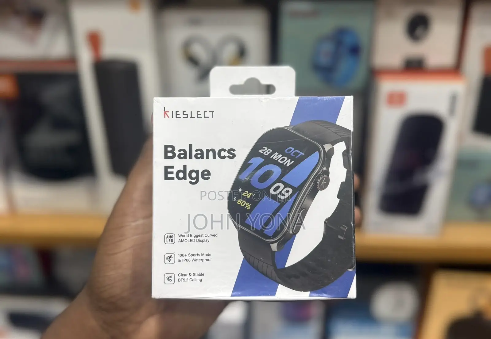 Kieslect Balancs Edge Smart Watch Black