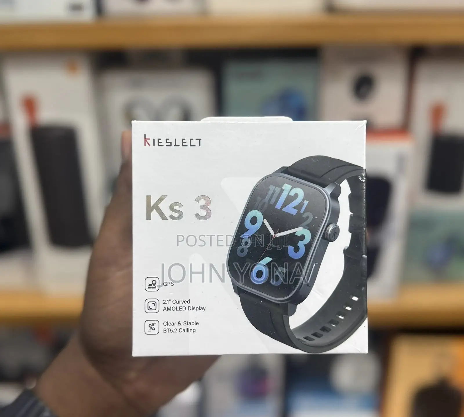 Kieselect Ks 3 Smart Calling Watch Yft2115eu Black