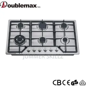 6 Burner Gas Cooker on Large Gas Oven (Model Gs6s22)