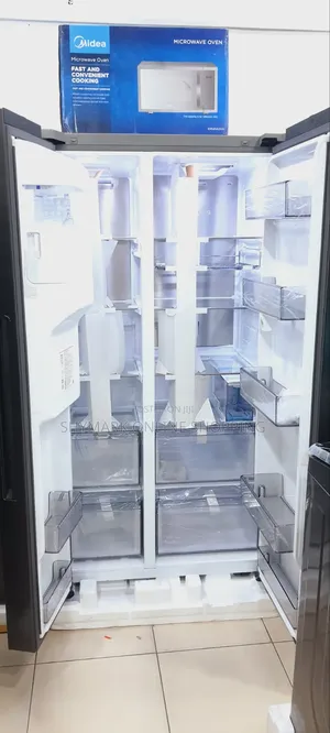Samsung Bespoke Ai Side-by-Side Refrigerator Family Hub (Rs90f65anf)